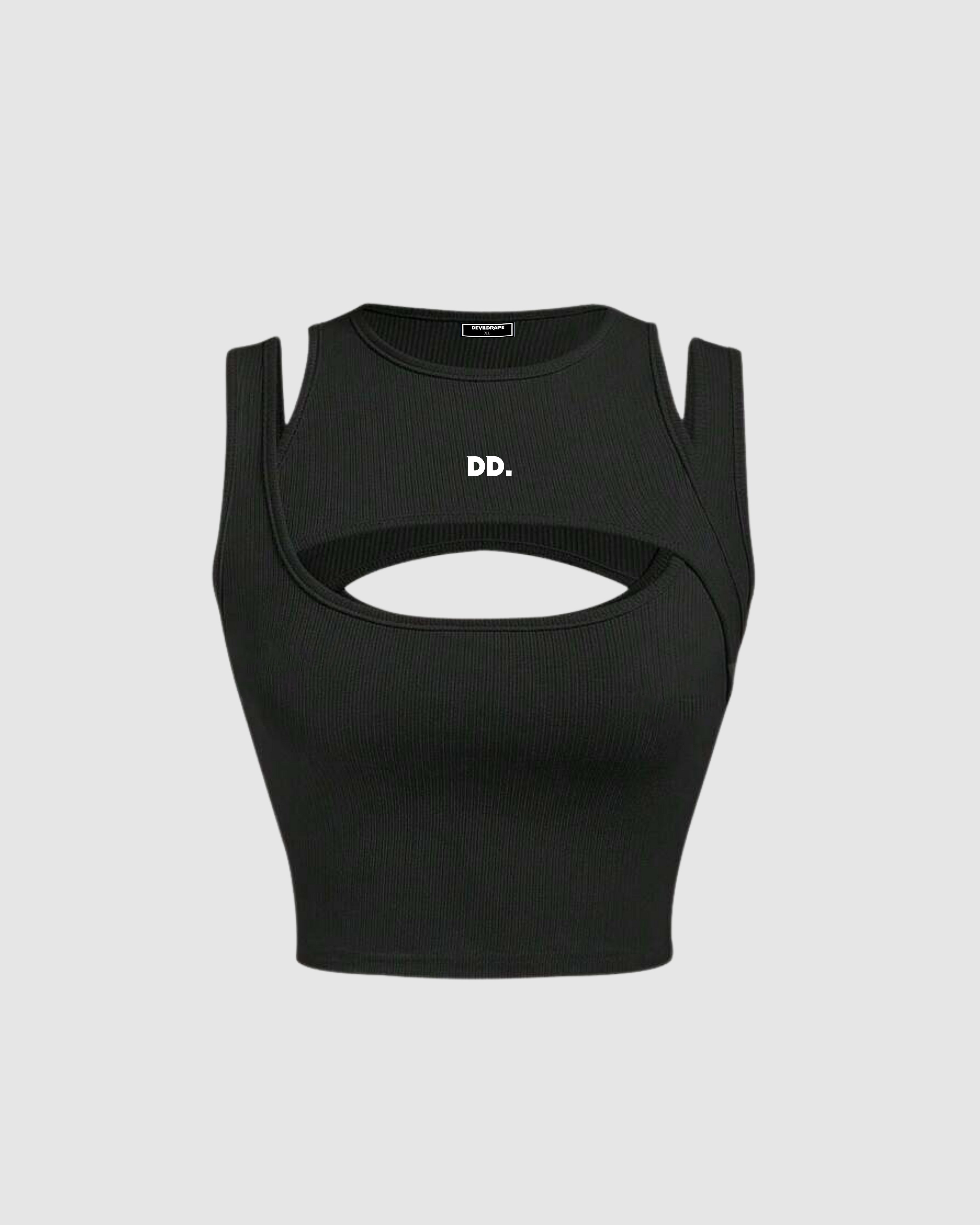 Crop Top Woman Circle