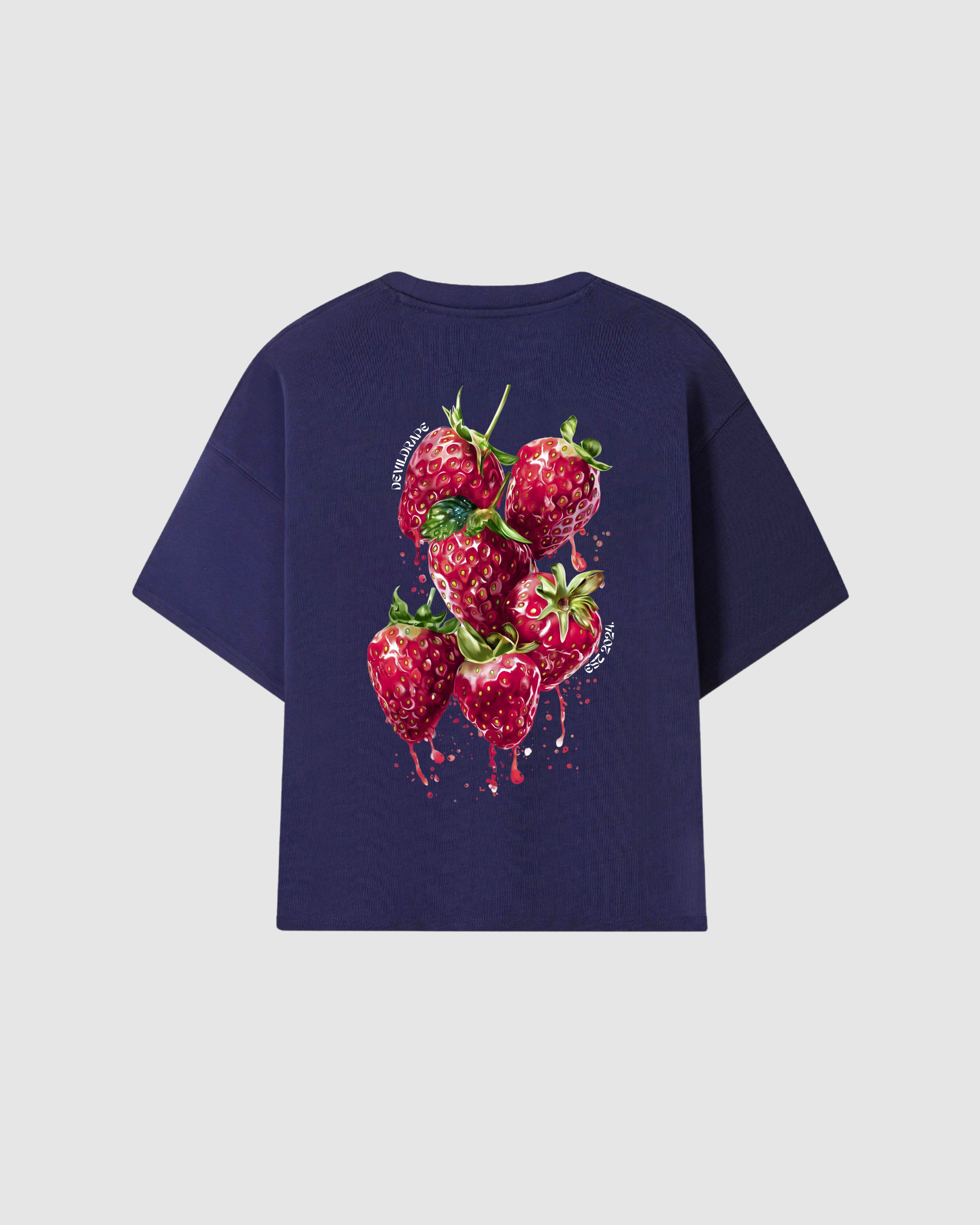 Tee Boxy Unisex Strawberries