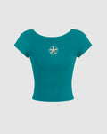 Crop Top Donna Star
